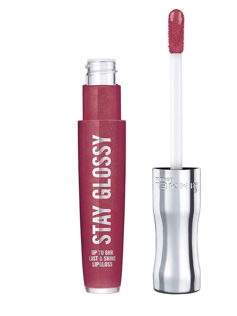 Rimmel London Glossy Lip Shine - Berry Pink